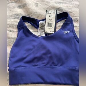 NWT Reebok Sports Bra Sz XS